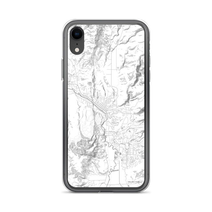 Custom Steamboat Springs Colorado Map Phone Case in Classic