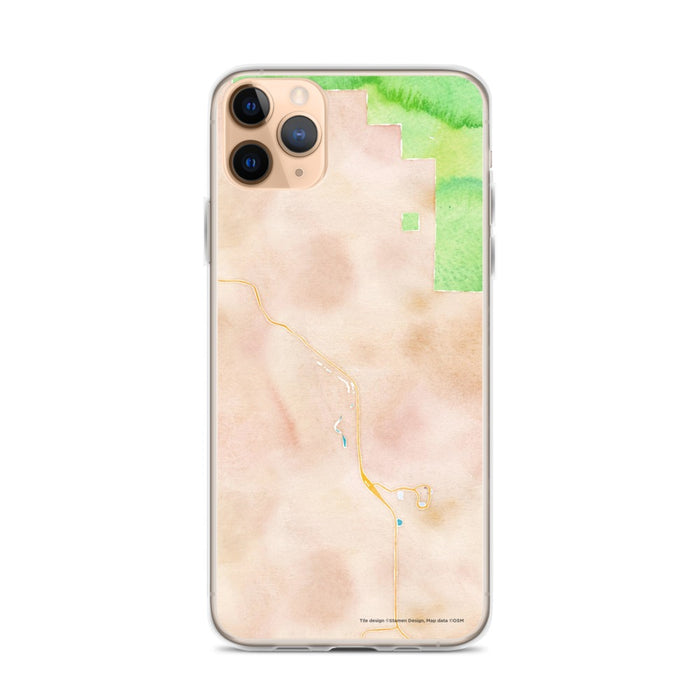 Custom Steamboat Springs Colorado Map Phone Case in Watercolor