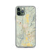 Custom Steamboat Springs Colorado Map Phone Case in Woodblock
