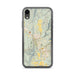 Custom Steamboat Springs Colorado Map Phone Case in Woodblock