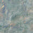 St. George Utah Map Print in Afternoon Style Zoomed In Close Up Showing Details