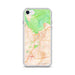 Custom St. George Utah Map iPhone SE Phone Case in Watercolor