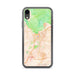 Custom St. George Utah Map Phone Case in Watercolor