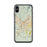 Custom St. George Utah Map Phone Case in Woodblock