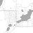 St. Germain Wisconsin Map Print in Classic Style Zoomed In Close Up Showing Details