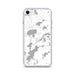 Custom iPhone SE St. Germain Wisconsin Map Phone Case in Classic