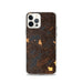 Custom iPhone 12 Pro St. Germain Wisconsin Map Phone Case in Ember