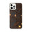 Custom iPhone 12 Pro Max St. Germain Wisconsin Map Phone Case in Ember
