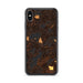 Custom iPhone XS Max St. Germain Wisconsin Map Phone Case in Ember