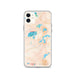 Custom iPhone 11 St. Germain Wisconsin Map Phone Case in Watercolor