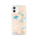 Custom iPhone 12 St. Germain Wisconsin Map Phone Case in Watercolor