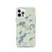 Custom iPhone 12 Pro St. Germain Wisconsin Map Phone Case in Woodblock