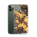 Custom St. Helena California Map Phone Case in Ember