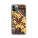 Custom iPhone 11 Pro St. Helena California Map Phone Case in Ember