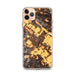 Custom iPhone 11 Pro Max St. Helena California Map Phone Case in Ember