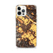 Custom iPhone 12 Pro Max St. Helena California Map Phone Case in Ember