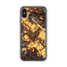 Custom iPhone X/XS St. Helena California Map Phone Case in Ember