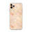 Custom iPhone 11 Pro Max St. Helena California Map Phone Case in Watercolor
