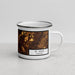 Right View Custom St. Louis Missouri Map Enamel Mug in Ember