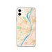 Custom St. Louis Missouri Map Phone Case in Watercolor