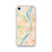 Custom St. Louis Missouri Map iPhone SE Phone Case in Watercolor