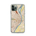 Custom St. Louis Missouri Map Phone Case in Woodblock