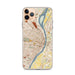 Custom St. Louis Missouri Map Phone Case in Woodblock