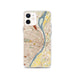 Custom St. Louis Missouri Map iPhone 12 Phone Case in Woodblock