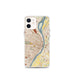 Custom St. Louis Missouri Map iPhone 12 mini Phone Case in Woodblock