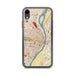 Custom St. Louis Missouri Map Phone Case in Woodblock