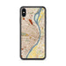 Custom St. Louis Missouri Map Phone Case in Woodblock