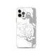 Custom St. Marys Georgia Map iPhone 12 Pro Phone Case in Classic