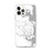 Custom St. Marys Georgia Map iPhone 12 Pro Max Phone Case in Classic