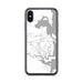 Custom St. Marys Georgia Map Phone Case in Classic