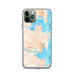 Custom St. Marys Georgia Map Phone Case in Watercolor