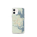 Custom St. Marys Georgia Map iPhone 12 mini Phone Case in Woodblock