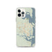 Custom St. Marys Georgia Map iPhone 12 Pro Phone Case in Woodblock