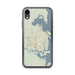 Custom St. Marys Georgia Map Phone Case in Woodblock
