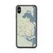 Custom St. Marys Georgia Map Phone Case in Woodblock