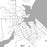 St. Michaels Maryland Map Print in Classic Style Zoomed In Close Up Showing Details