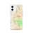 Custom Stockbridge Massachusetts Map iPhone 12 Phone Case in Watercolor