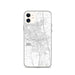 Custom Stockton California Map Phone Case in Classic