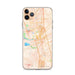 Custom Stockton California Map Phone Case in Watercolor