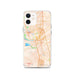 Custom Stockton California Map iPhone 12 Phone Case in Watercolor