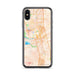 Custom Stockton California Map Phone Case in Watercolor