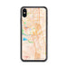Custom Stockton California Map Phone Case in Watercolor