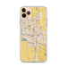 Custom Stockton California Map Phone Case in Woodblock