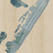 Stone Harbor New Jersey Map Print in Afternoon Style Zoomed In Close Up Showing Details