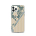 Custom iPhone 12 Pro Stone Harbor New Jersey Map Phone Case in Afternoon