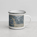 Right View Custom Stone Mountain Georgia Map Enamel Mug in Afternoon